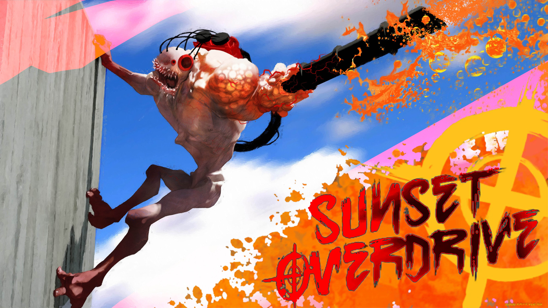 , sunset overdrive, overdrive, , , sunset